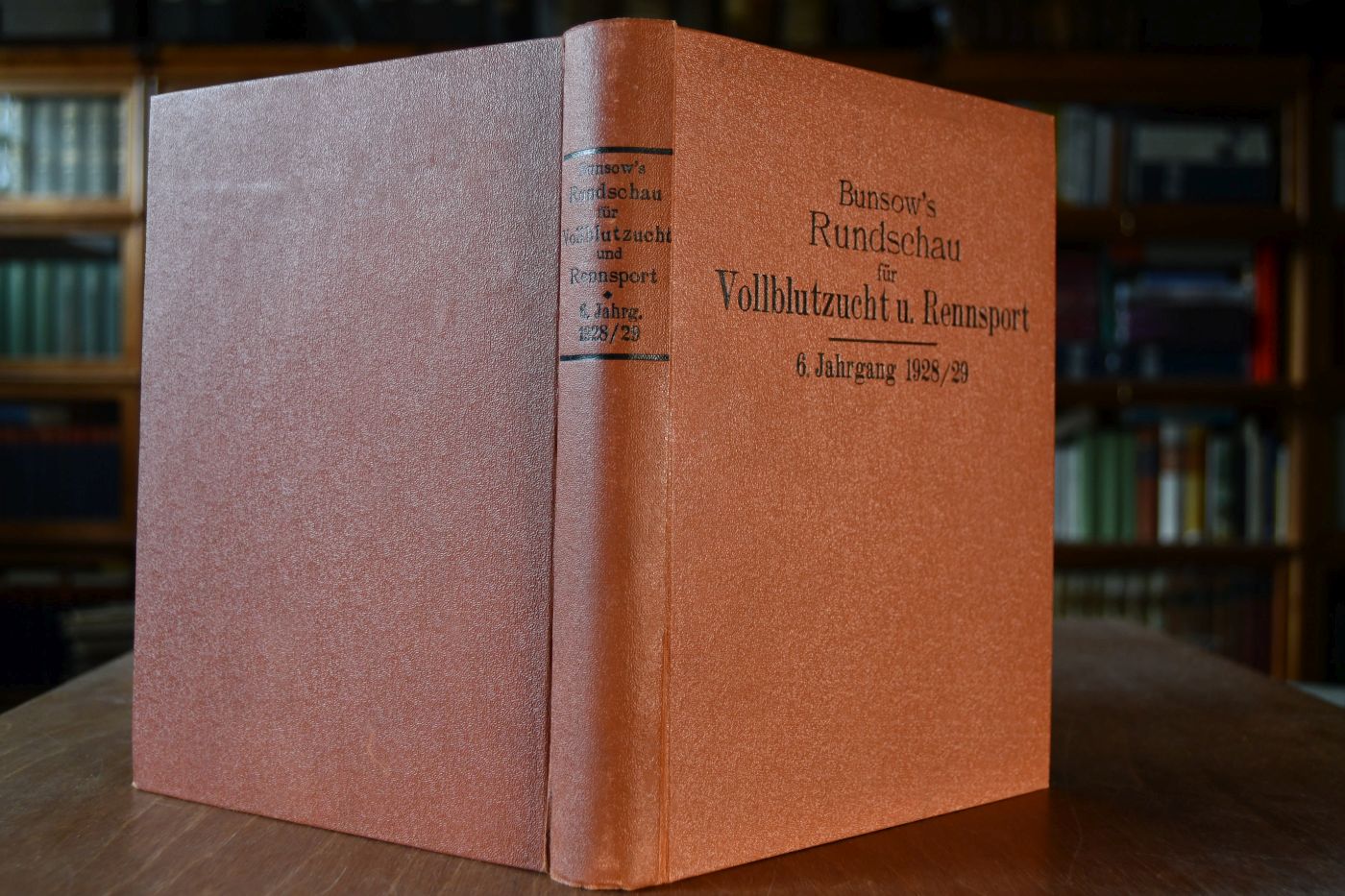 Illustrierte Rundschau für Vollblutzucht und Rennsport. Band 6. 1928/29