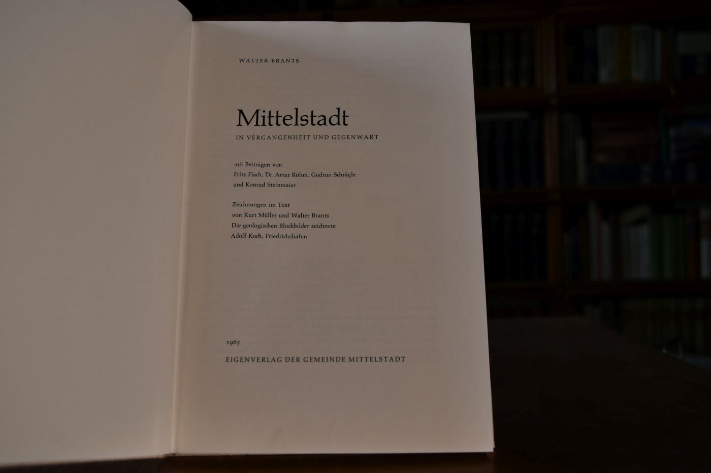 Mittelstadt in Vergangenheit und Gegenwart.