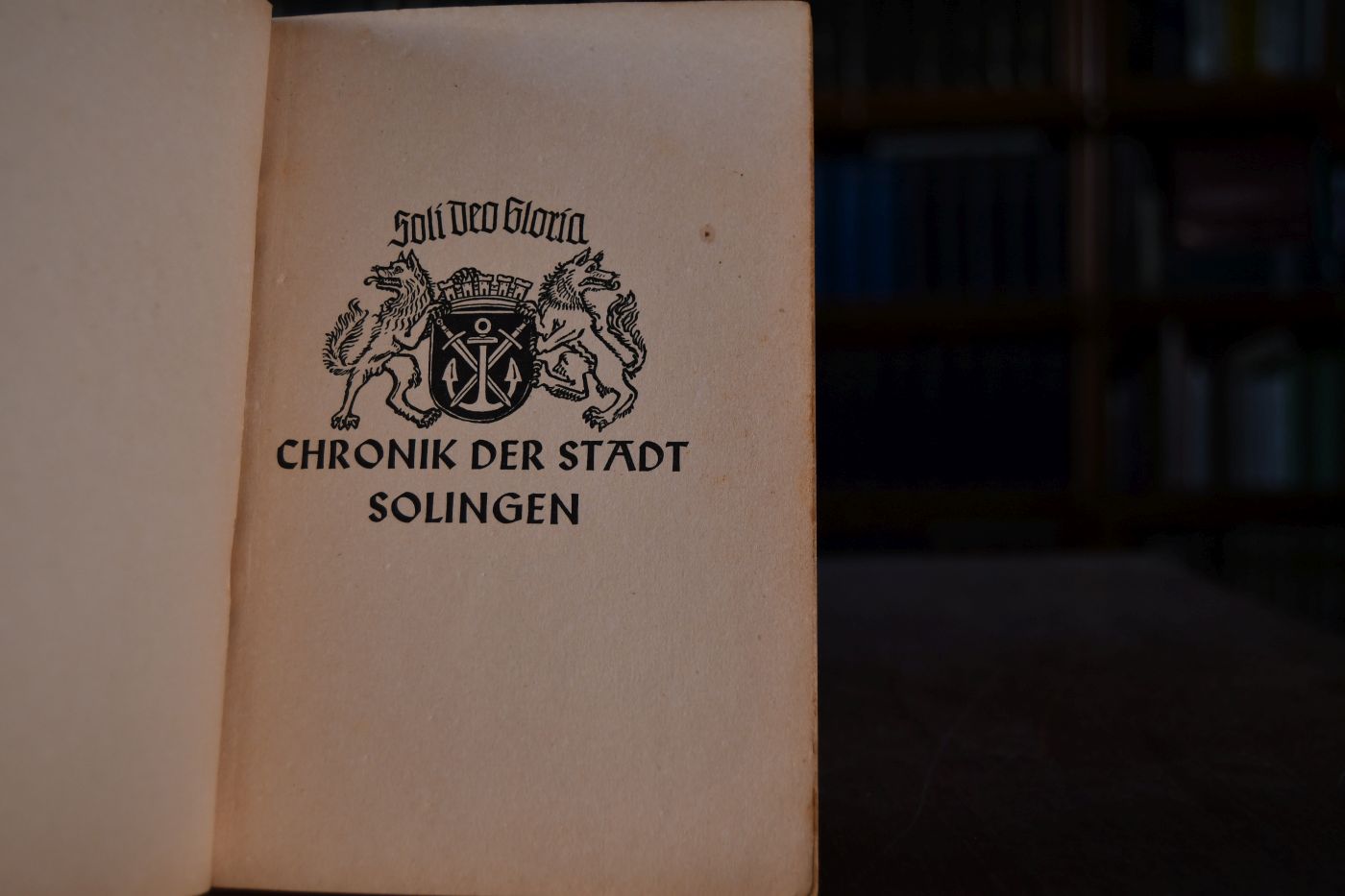 Solingen die alte Klingenstadt.