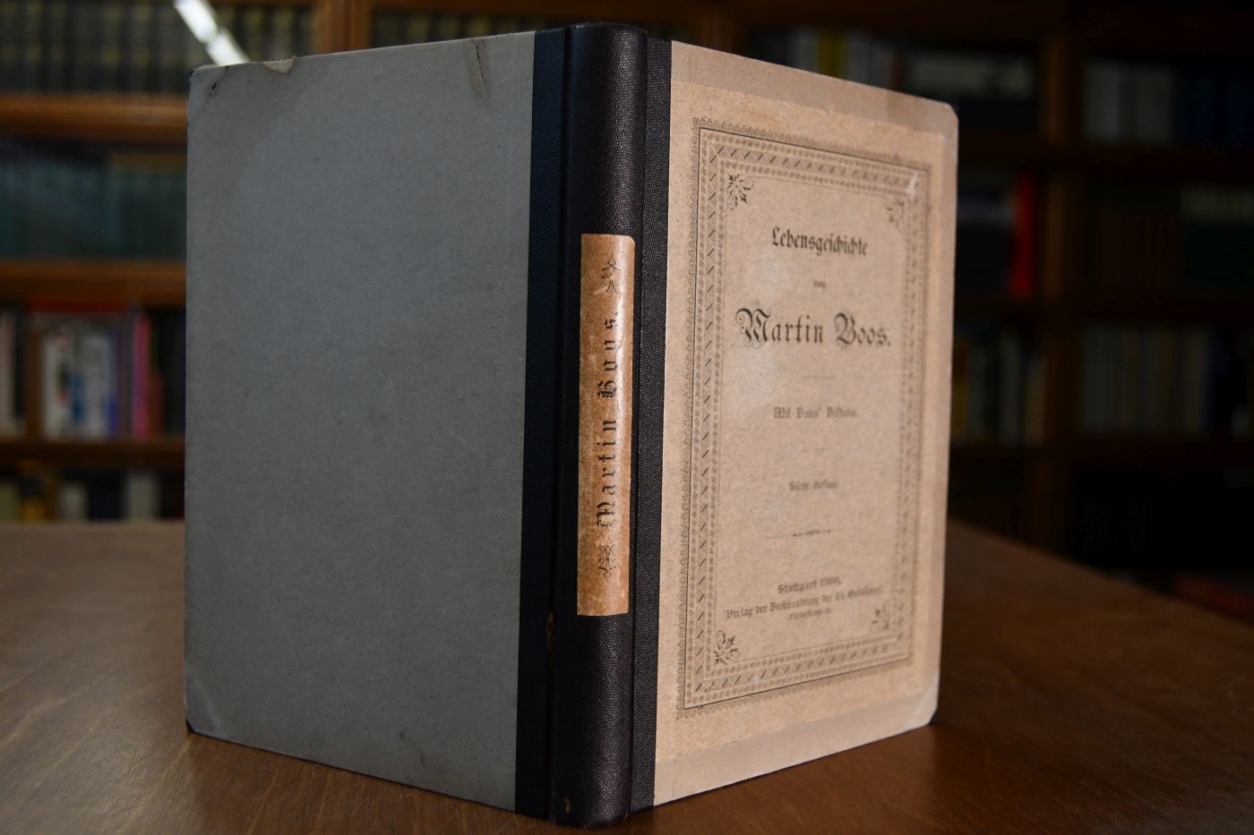 Lebensgeschichte von Martin Boos.