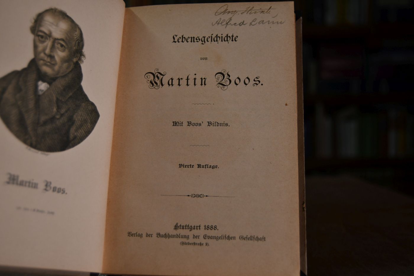 Lebensgeschichte von Martin Boos.