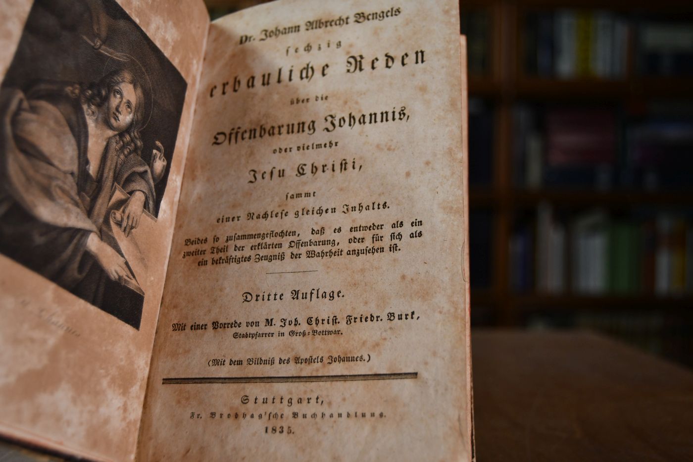 Sechzig erbauliche Reden über die Offenbarung Johannis, oder vielmehr Jesu Christi, sammt einer Nachlese gleichen Inhalts. Beides so zusammengeflochten, daß es entweder als ein zweiter Theil der erklärten Offenbarung, oder für sich als ein bekräftigtes Zeugniß der Wahrheit zu sehen ist.