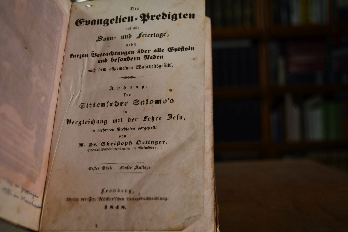 Adolf Monod`s ausgewählte Schriften. 5. - 8. Theil (von 8). Enthält Drei Reden von Adolf Monod; Der Apostel Paulus, Fünf Reden; Das Weib, zwei Kanzelreden; Adolf Monod`s Abschiedsworte an seine Freunde und an die Kirche.