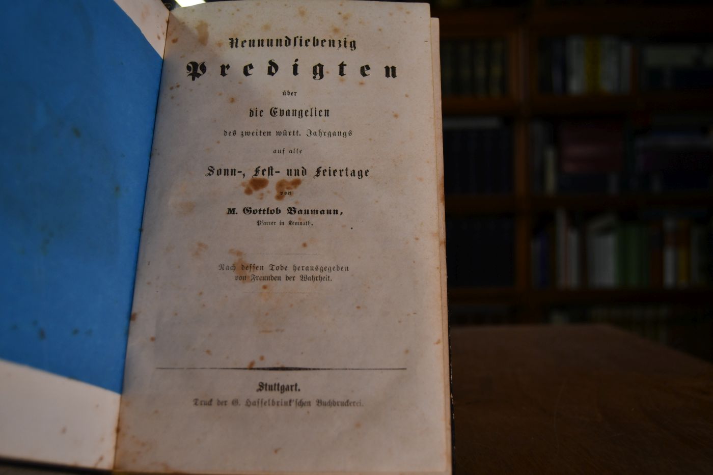 Neunundsiebzig Predigten über die Evangelien des zweiten württ. Jahrgangs auf alle Sonn-, Fest- und Feiertage.