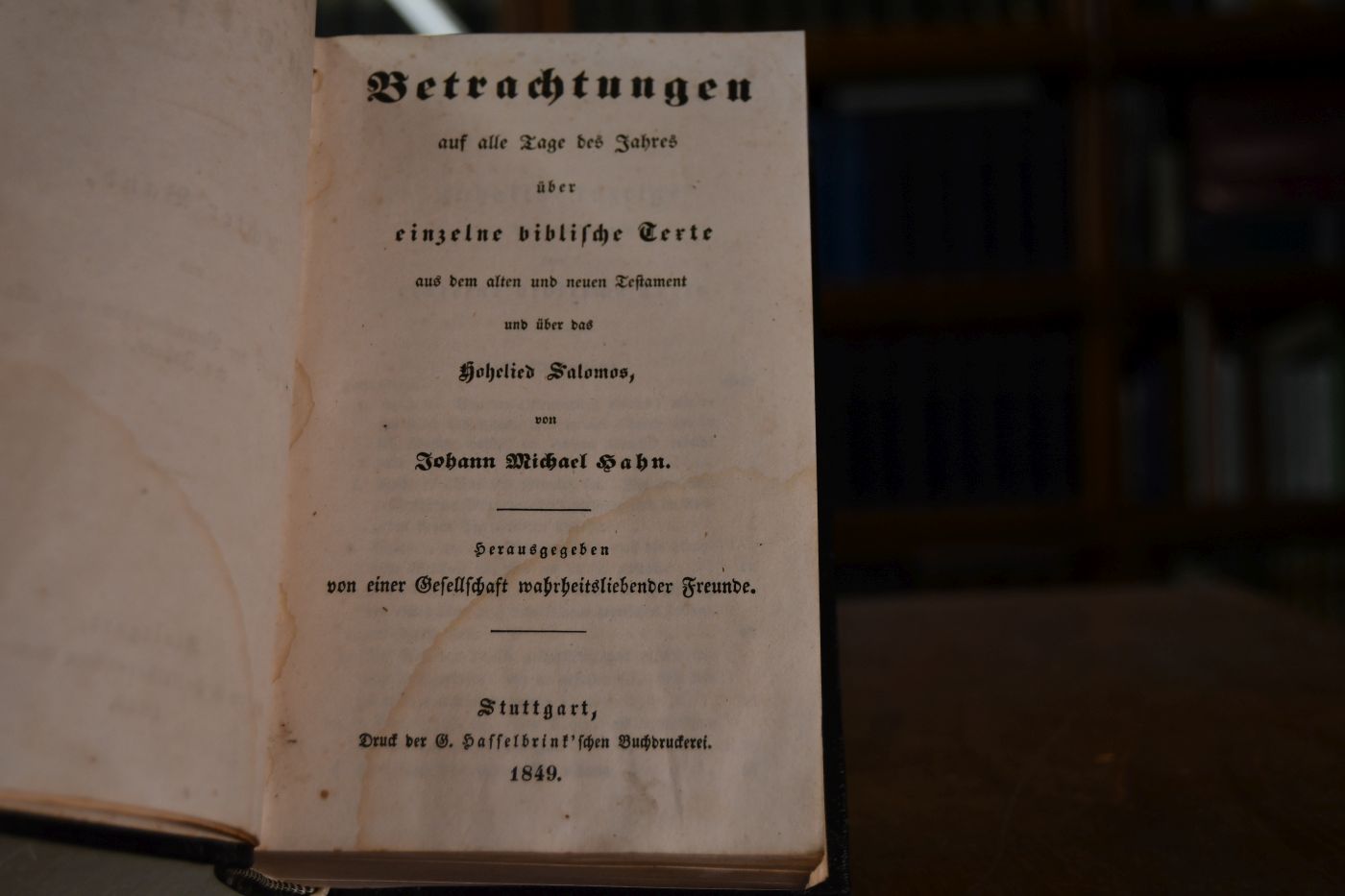 Sammlung von auserlesenen geistlichen Gesängen, zur Belehrung, Erbauung und Glaubensstärkung in manchen Erfahrungen, Proben und Anfechtungen des Christen und wahren heilsbegierigen Seelen zum gesegneten Gebrauch. Zweiter Band.