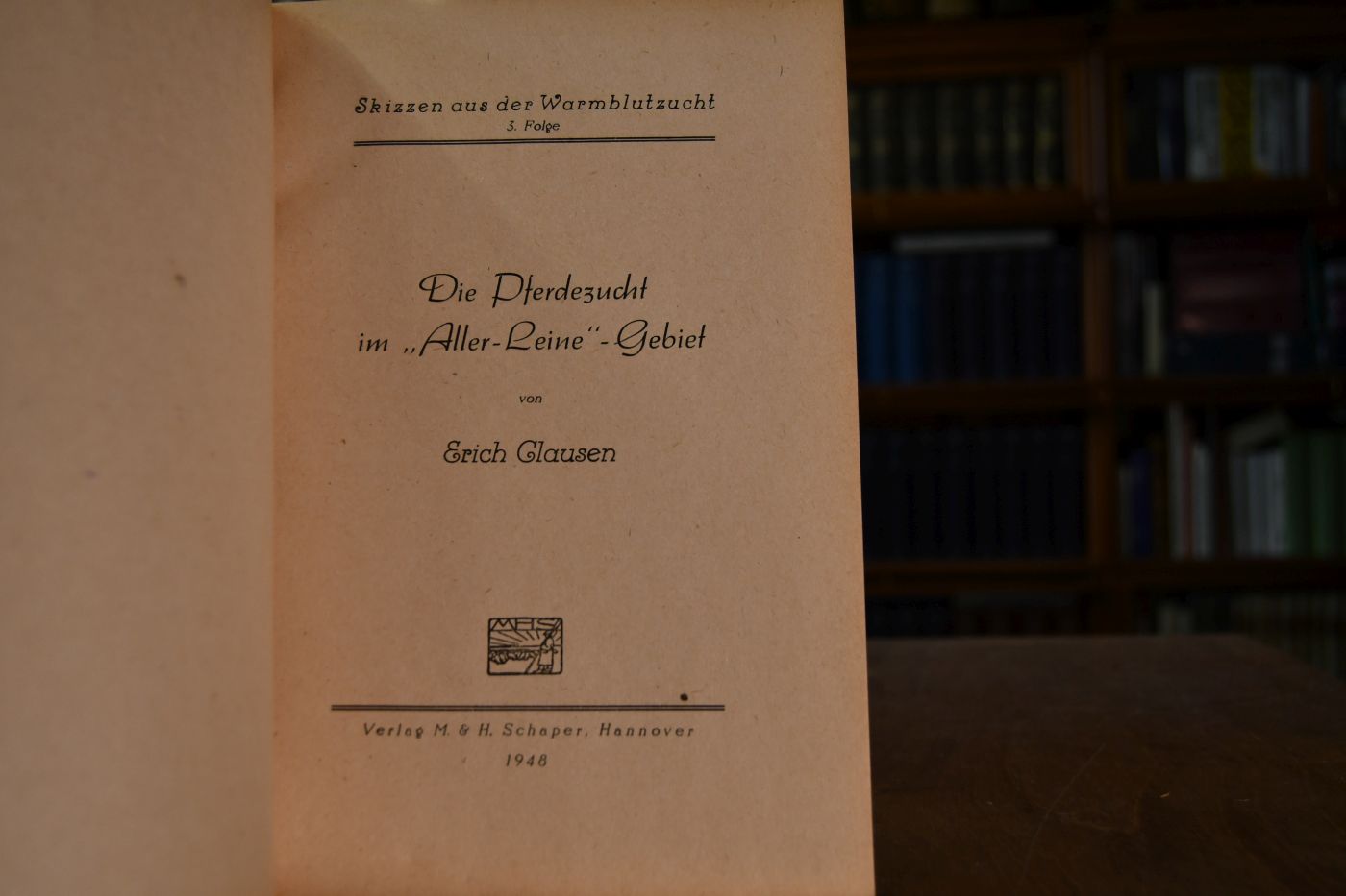 Die Pferdezucht im "Aller-Leine"-Gebiet.