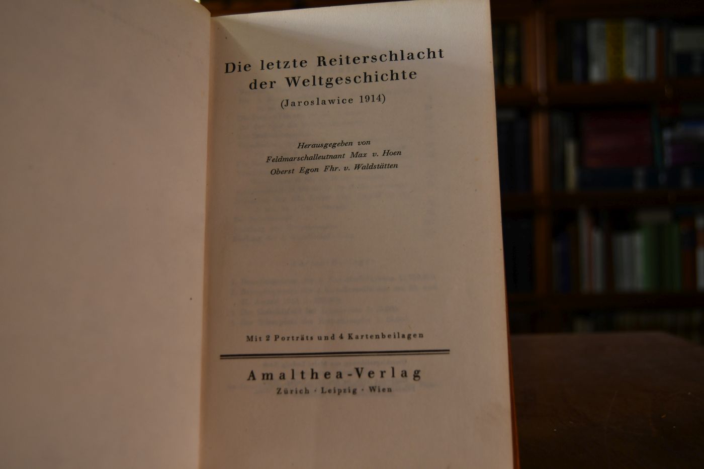 Die letzte Reiterschlacht der Weltgeschichte (Jaroslawice 1914).