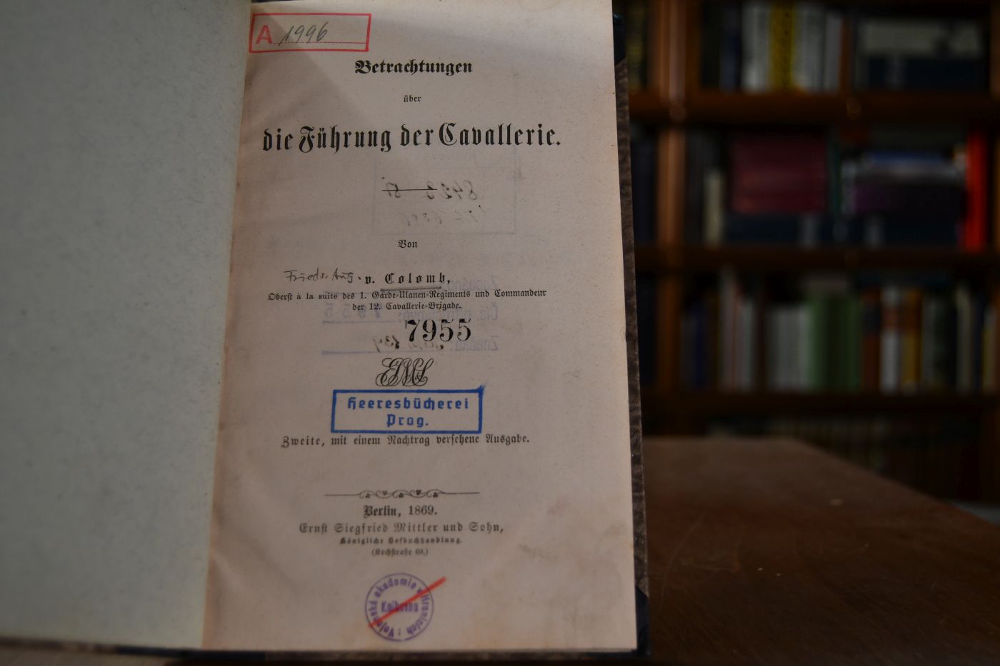 Betrachtungen über die Führung der Cavallerie.