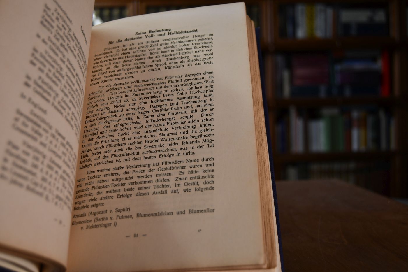 Vererbungs- und Exterieurstudien im englischen Vollblut.