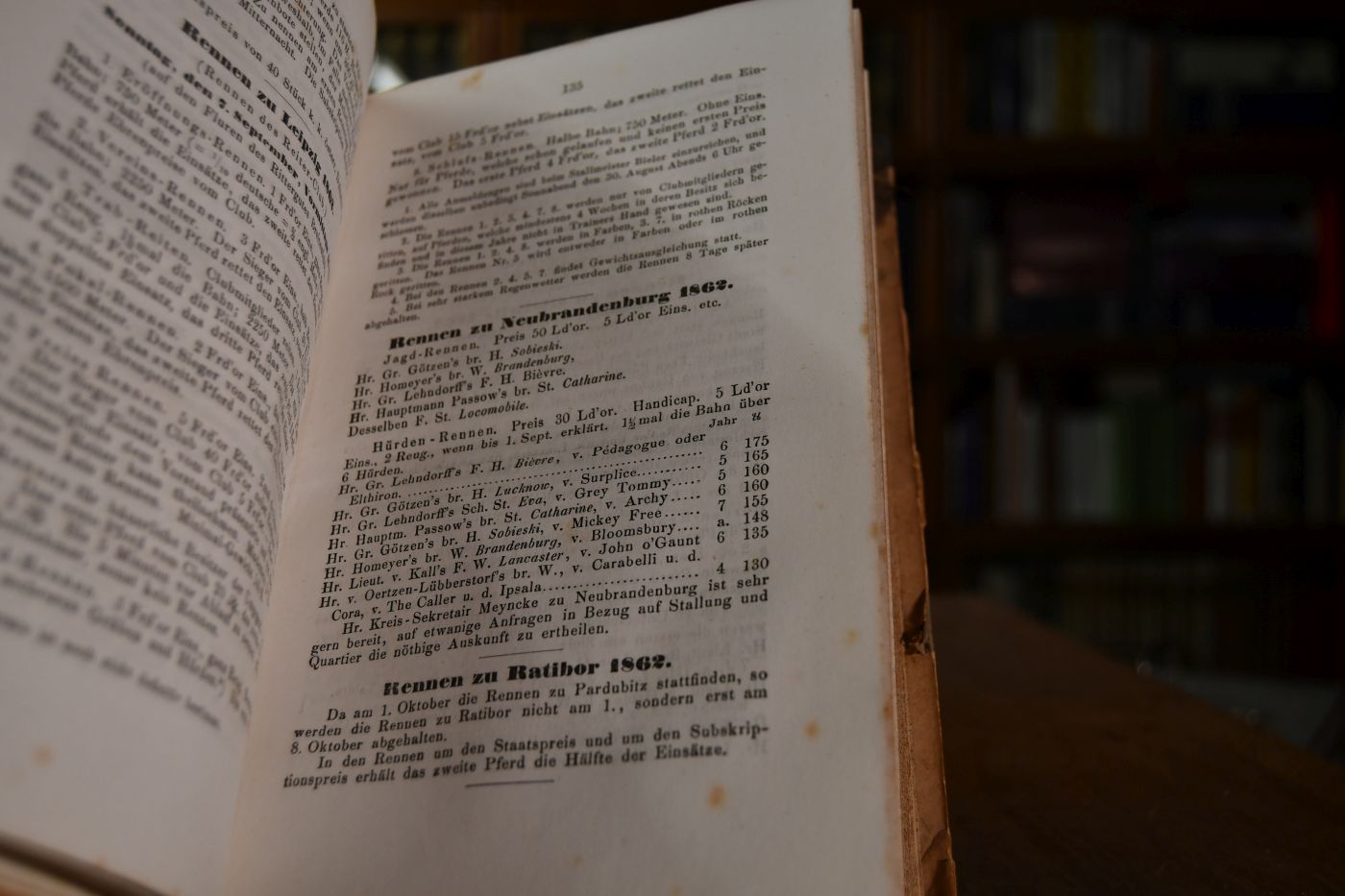 Blätter über Pferde und Jagd. 11. Jahrgang 2. Band, No. 549-574
