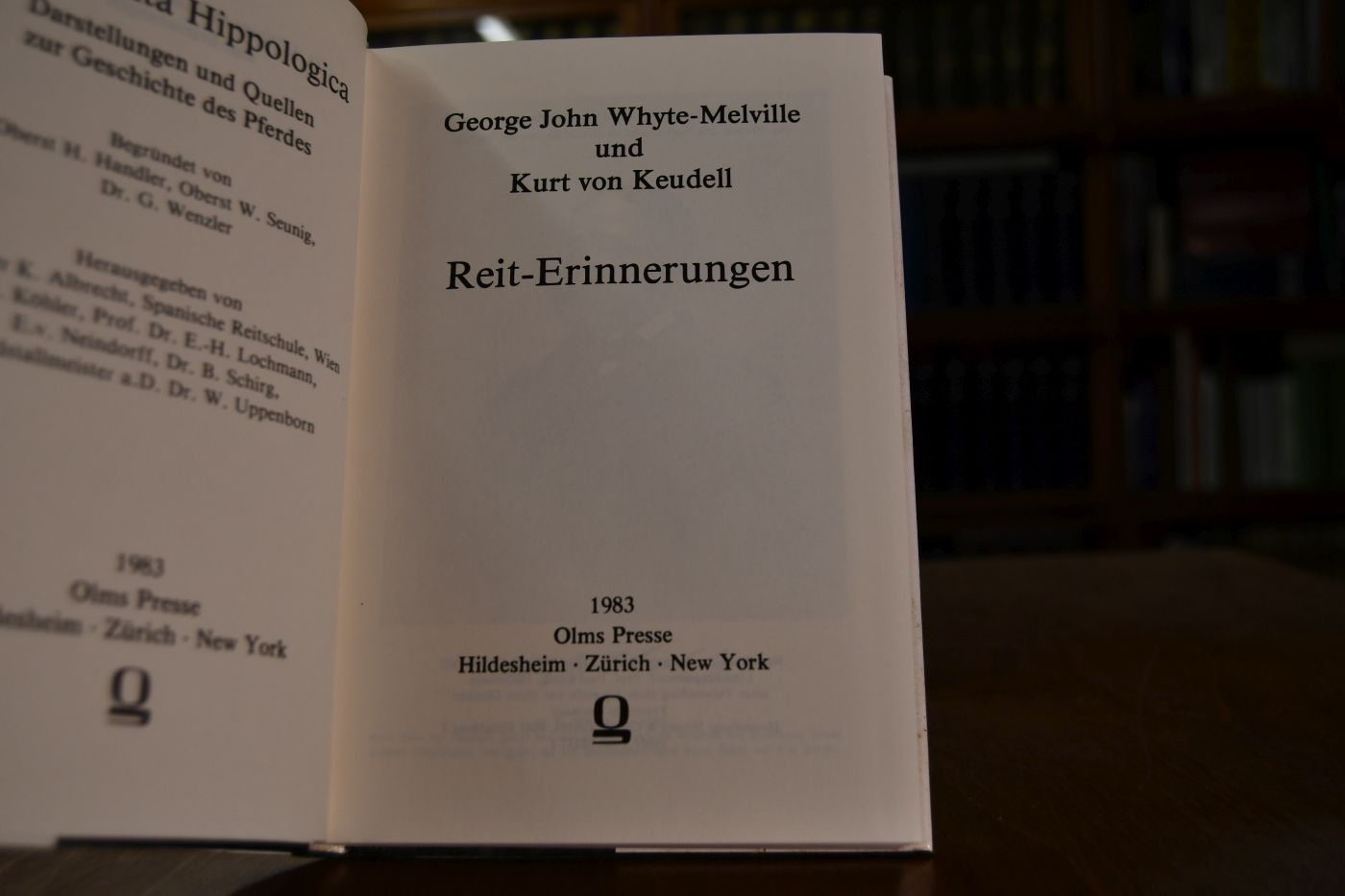 Reit-Erinnerungen.