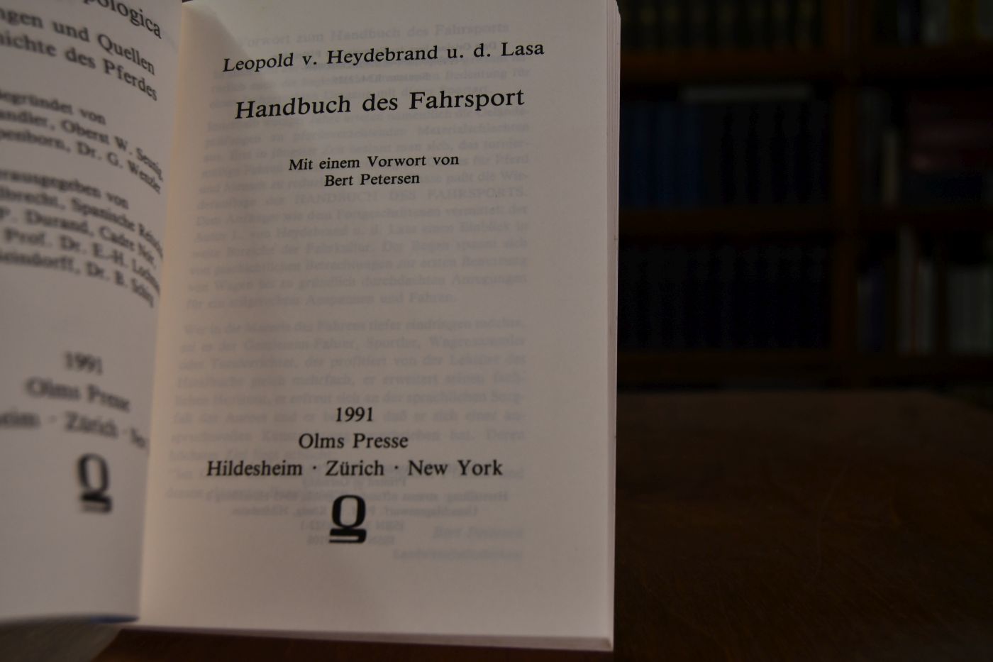 Handbuch des Fahrsport.