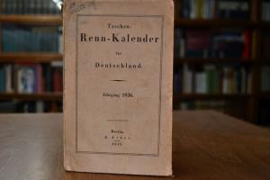 Taschen-Renn-Kalender für Deutschland. Jahrgang...