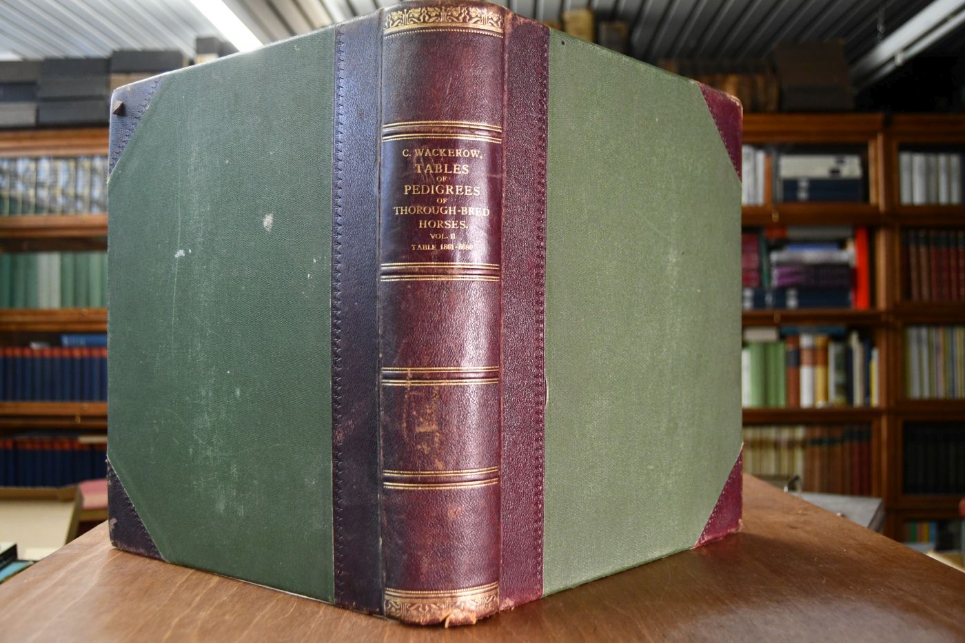 Table of Pedigrees of Thorough-Bred Horses from the earliest Accounts to the Year 1902 inclusive. Vol. II.