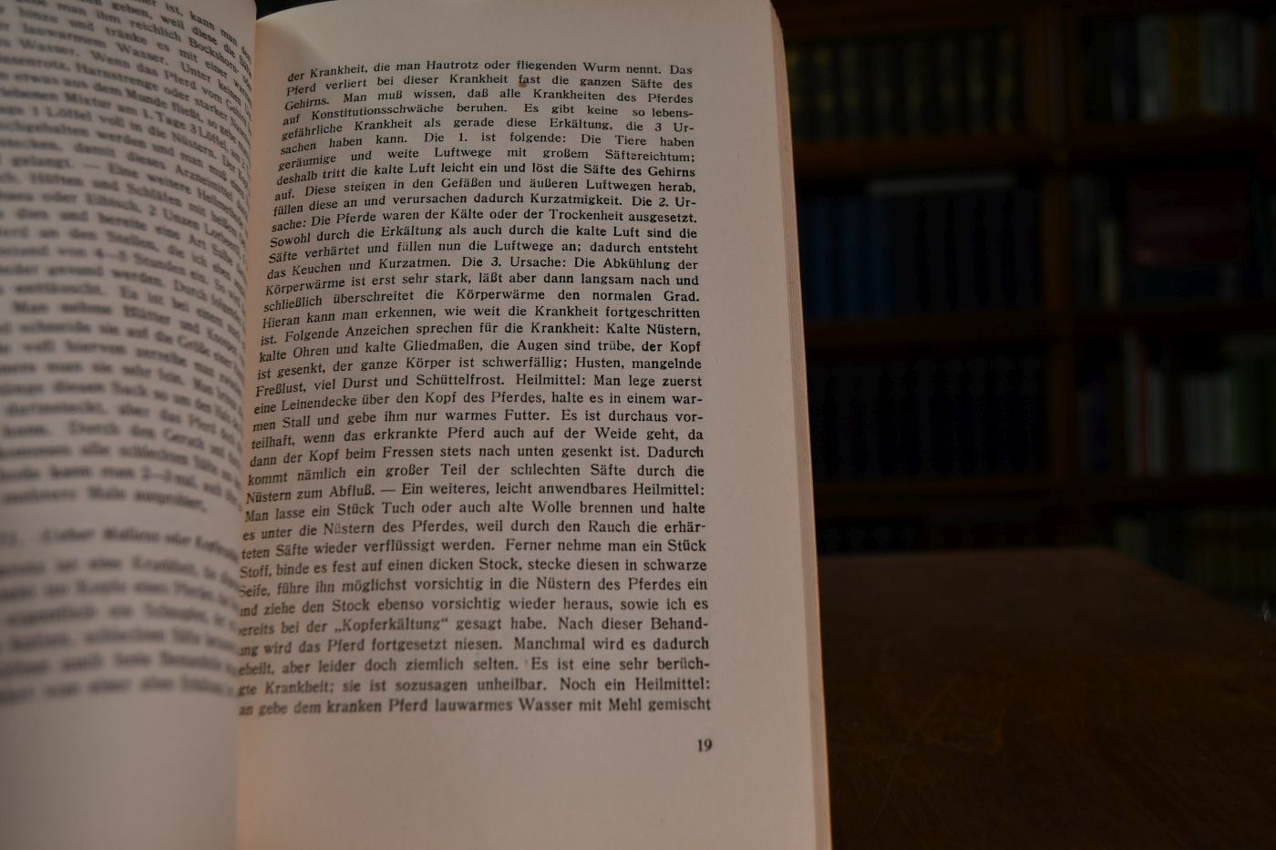 Die Pferdeheilkunde des Laurentius Rusius.