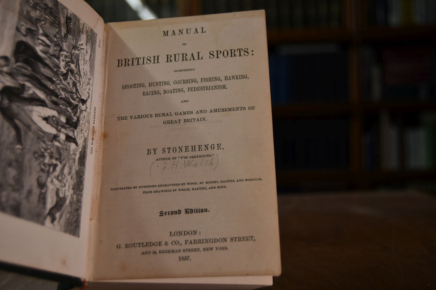 Manual of British Rural Sports Comprising Shooting, Hunting, Coursing, Fishing, Hawking, Racing, Boating, Pedestrianism, and the various Rural Games and Amusements of Great Britain.
