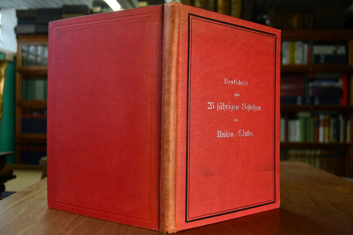 Denkschrift zum fünfundzwanzigjährigen Bestehen des Union-Clubs 1867 - 1892.
