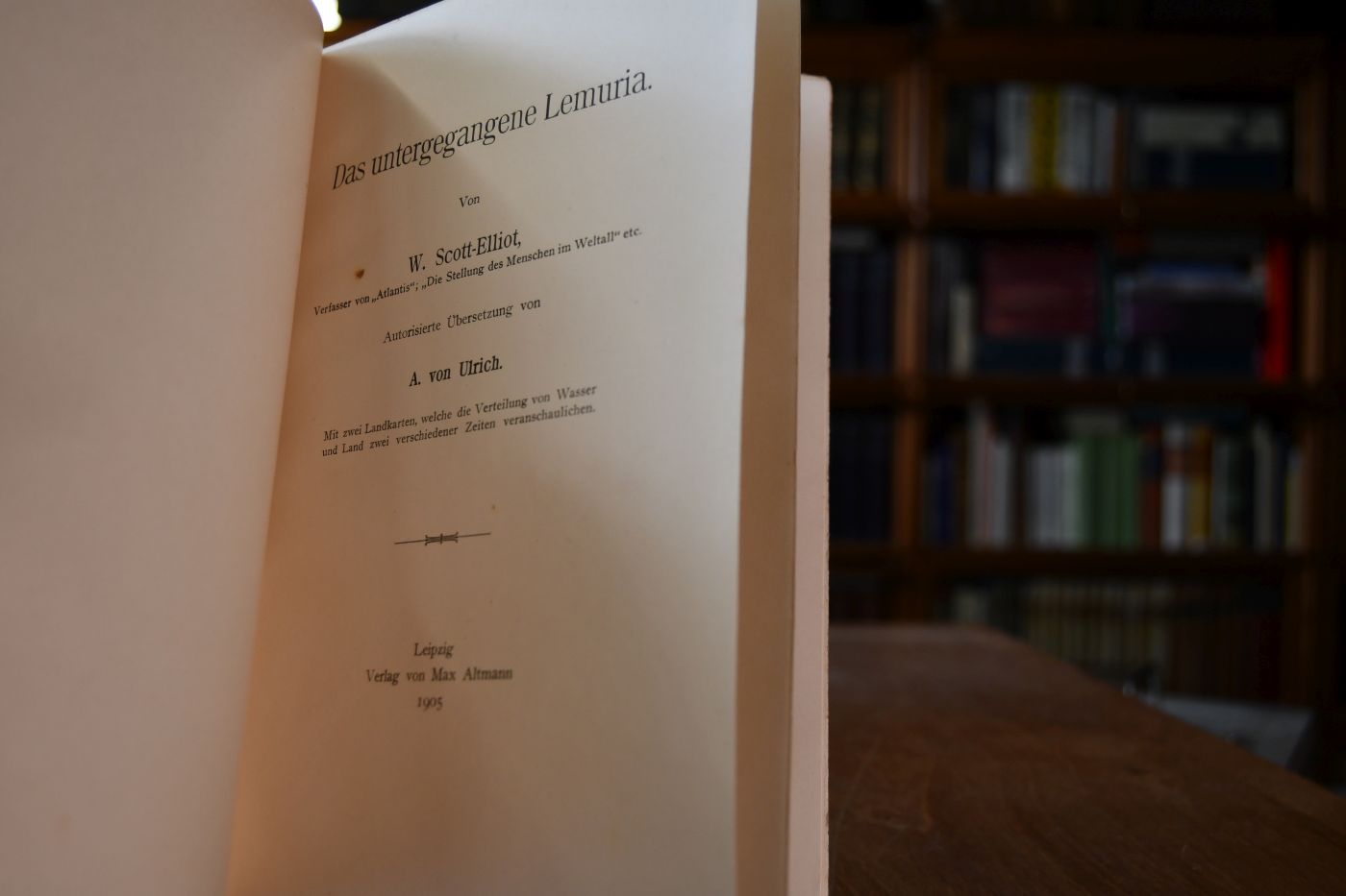 Das untergegangene Lemuria.