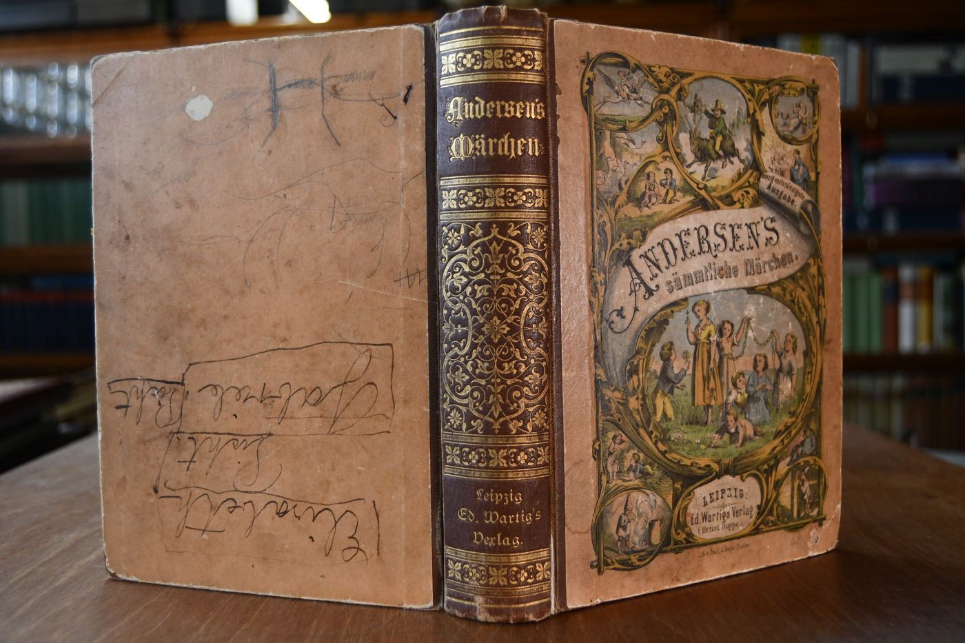 H.C. Andersen`s Sämmtliche Märchen. Einzige vollständige vom Verfasser besorgte Ausgabe.