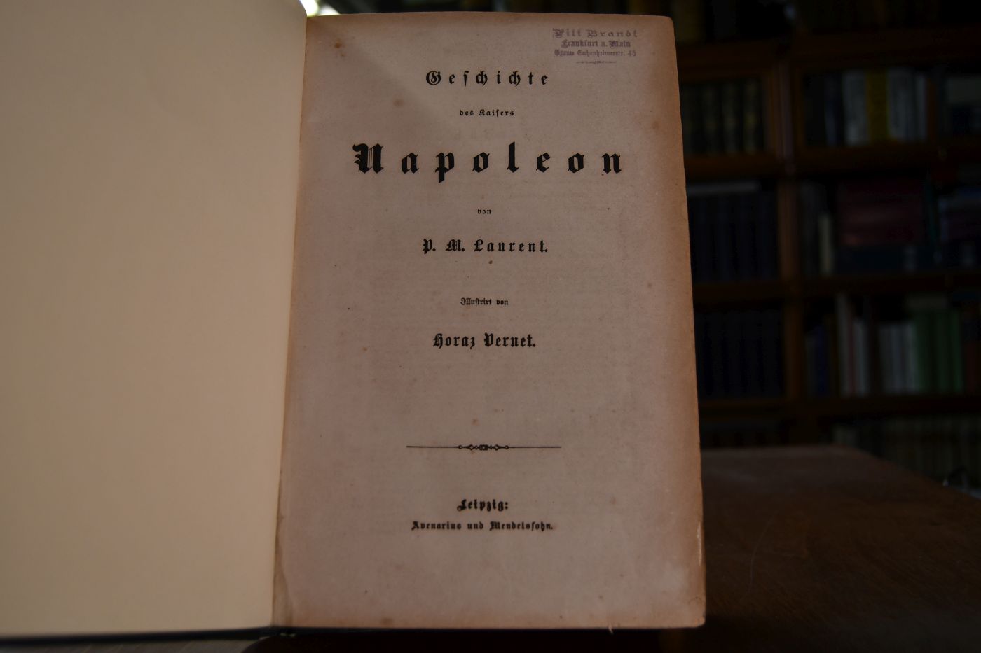 Geschichte des Kaisers Napoleon.