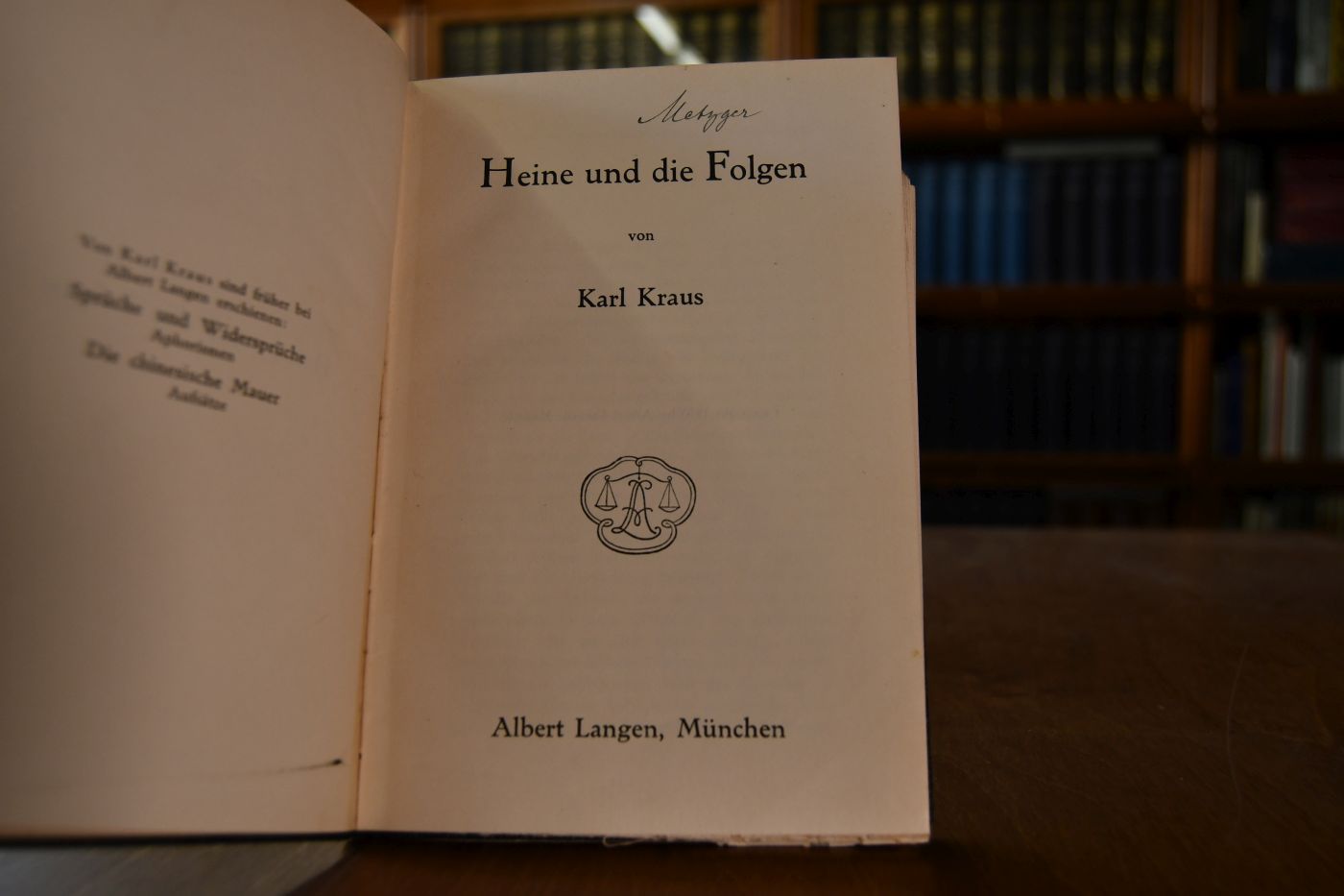 Heine und die Folgen.