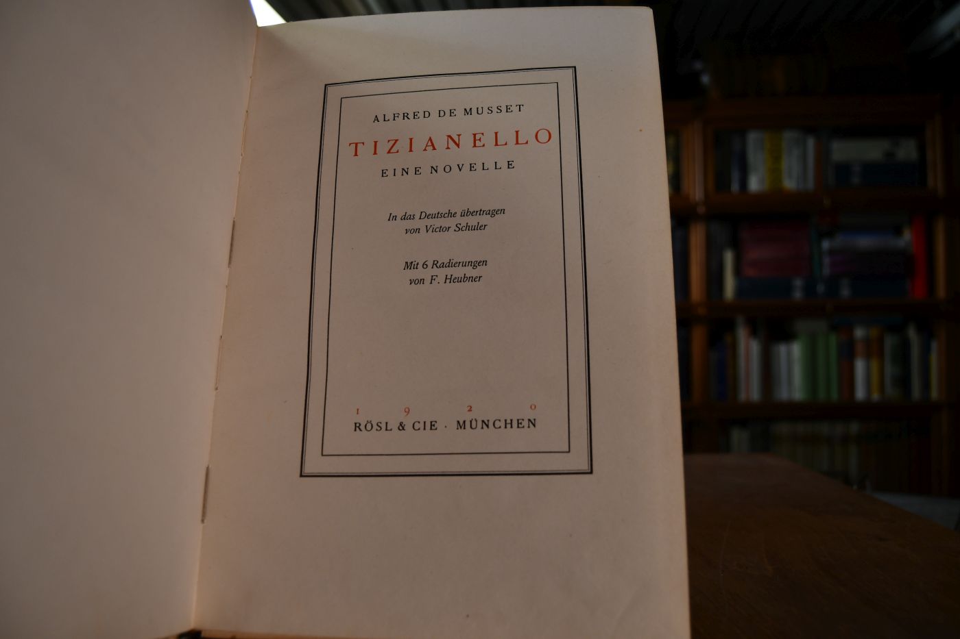 Tizianello. Eine Novelle.