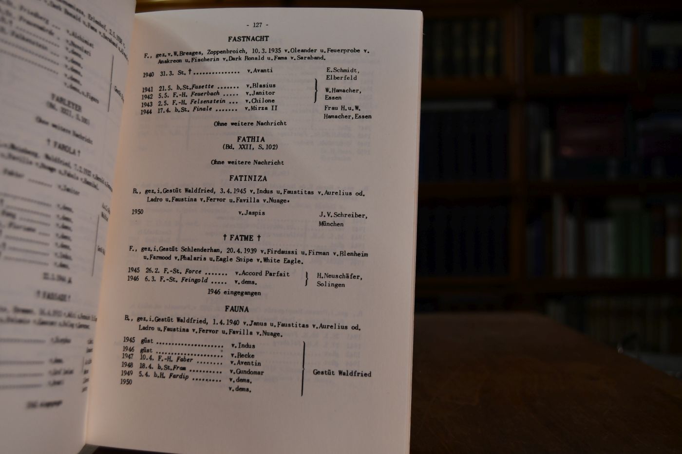Allgemeines Deutsches Gestütbuch für Vollblut. Im Anschluß an die bisher erschienenen zweiundzwanzig Bände. XXIII. Band.