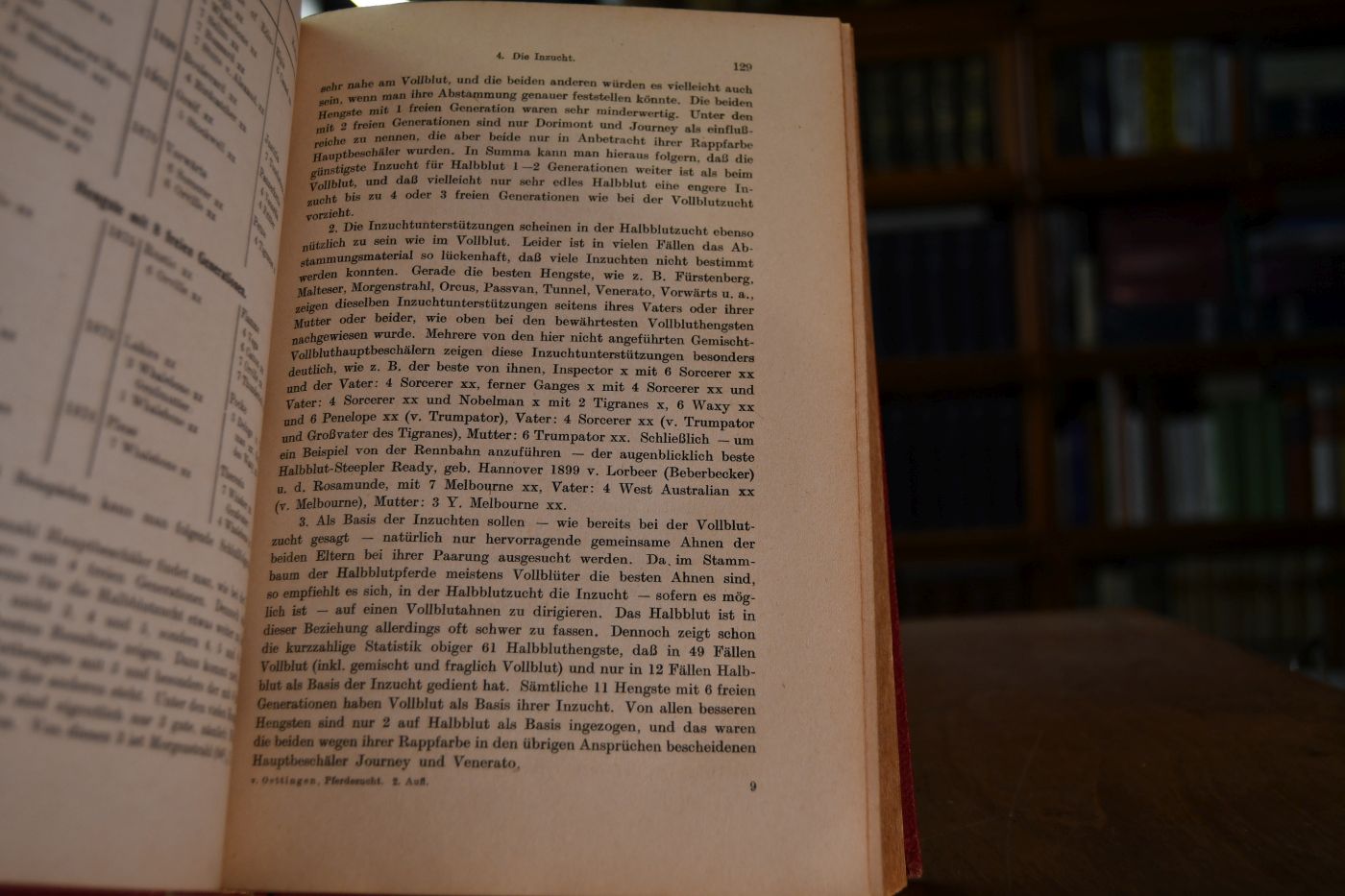 Die Pferdezucht. Handbuch für Züchter, Studierende und Pferdefreunde.