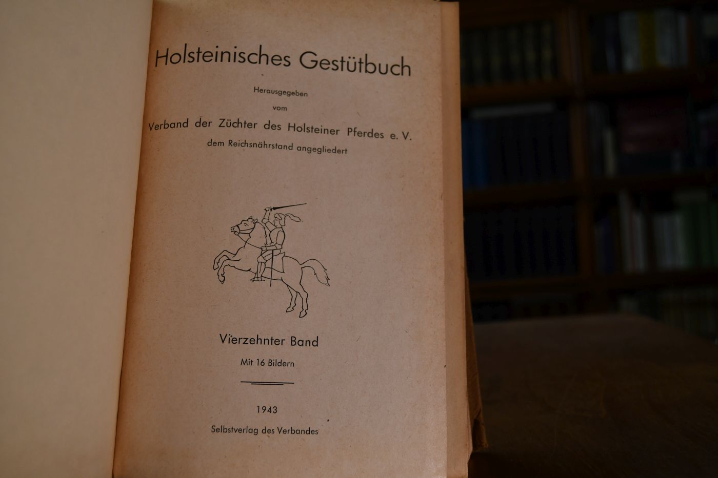 Holsteinisches Gestütbuch 14. Band