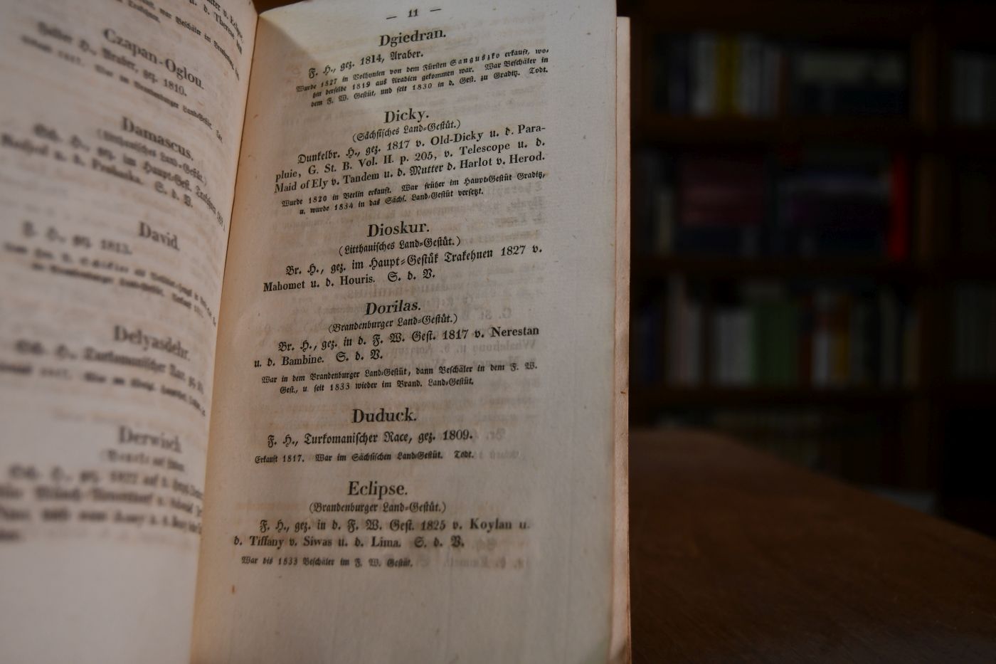 Zweites Verzeichniß der preussischen Vollblut-Pferde.