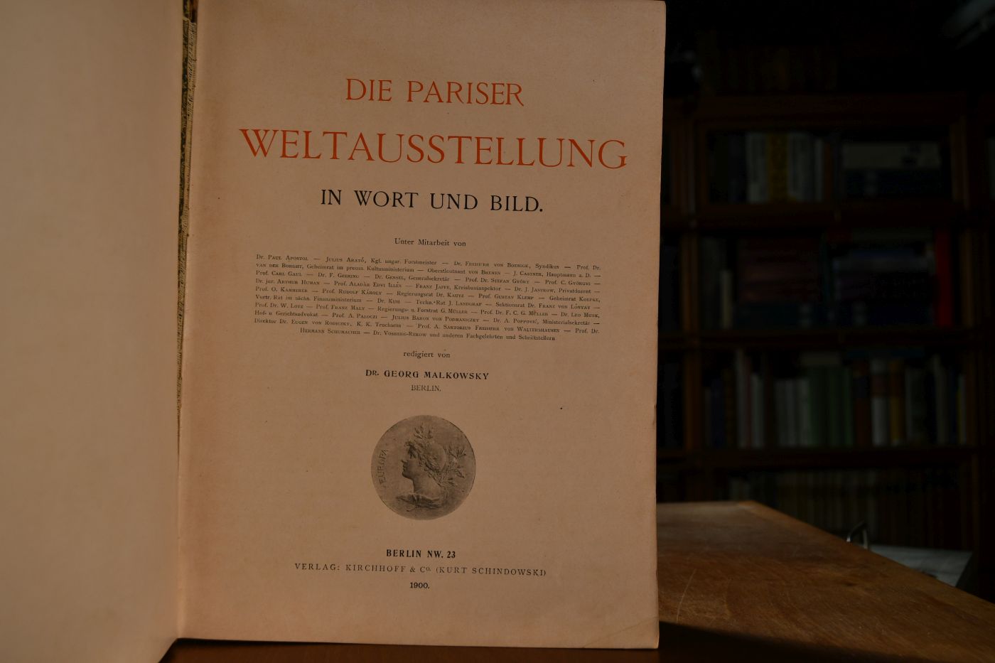 Die Pariser Weltausstellung in Wort und Bild.