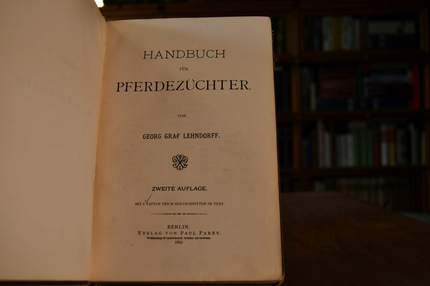 Handbuch für Pferdezüchter.