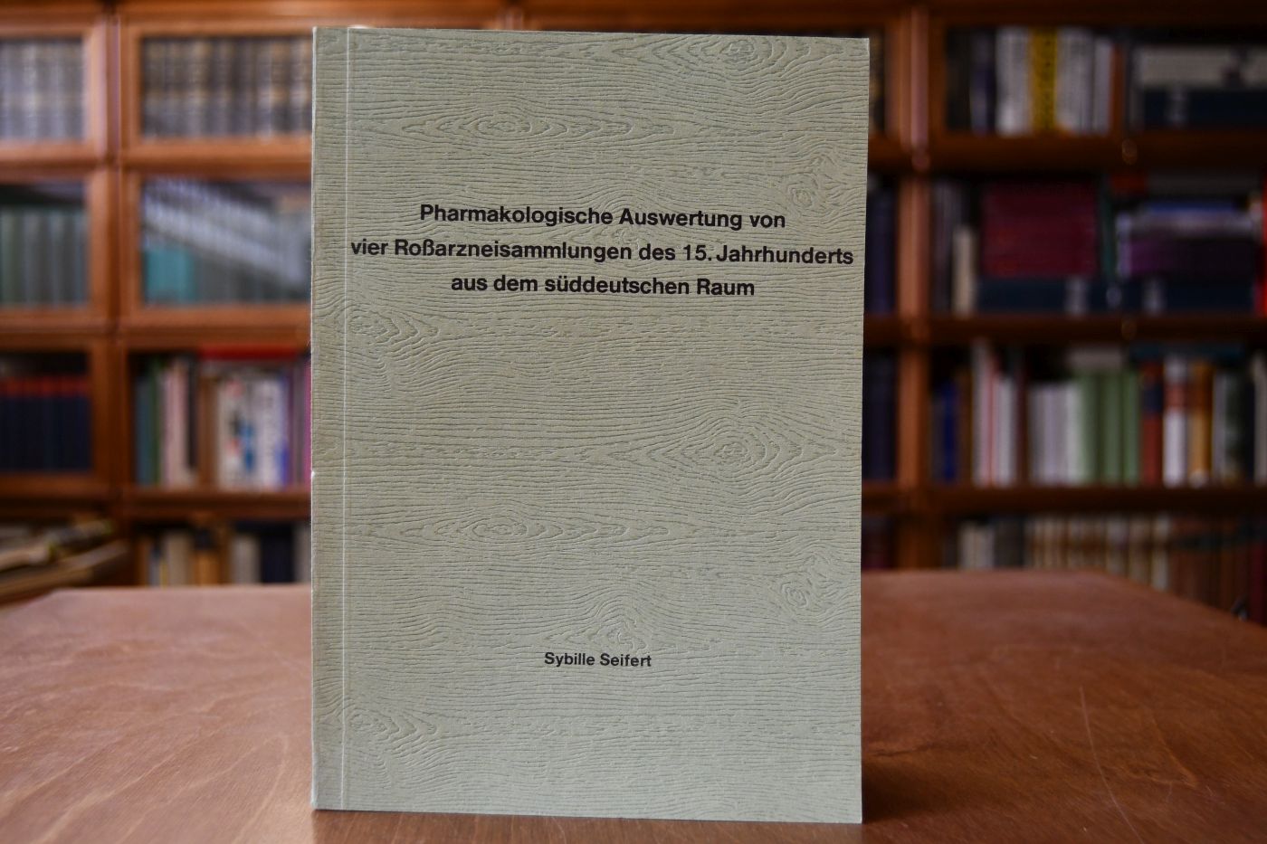 Pharmakologische Auswertung von vier Roßarzneisammlungen des 15. Jahrhunderts aus dem süddeutschen Raum.