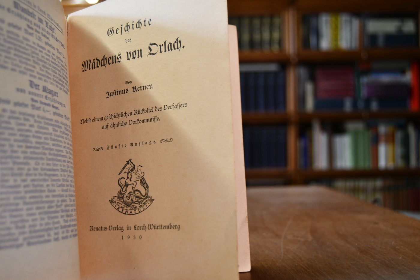 Geschichte des Mädchens von Orlach. Geschichte des Mädchens Orlach. Nebst einem geschichtlichen Rückblick des Verfassers auf ähnliche Vorkommnisse.