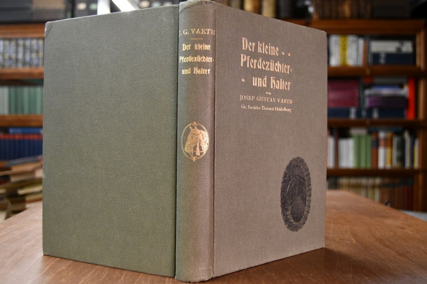 Der kleine Pferdezüchter und Pferdehalter mit besonderer Berücksichtigung der süddeutschen Verhältnisse und der Zucht des schweren Zugpferdes.