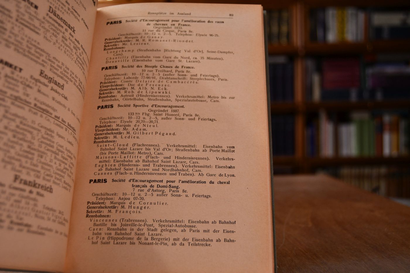 Reher`s Jahrbuch für Pferdesport, Vollblut- und Traberzucht in Deutschland unter Berücksichtigung des benachbarten Auslandes. 22. Jahrgang, 1934.