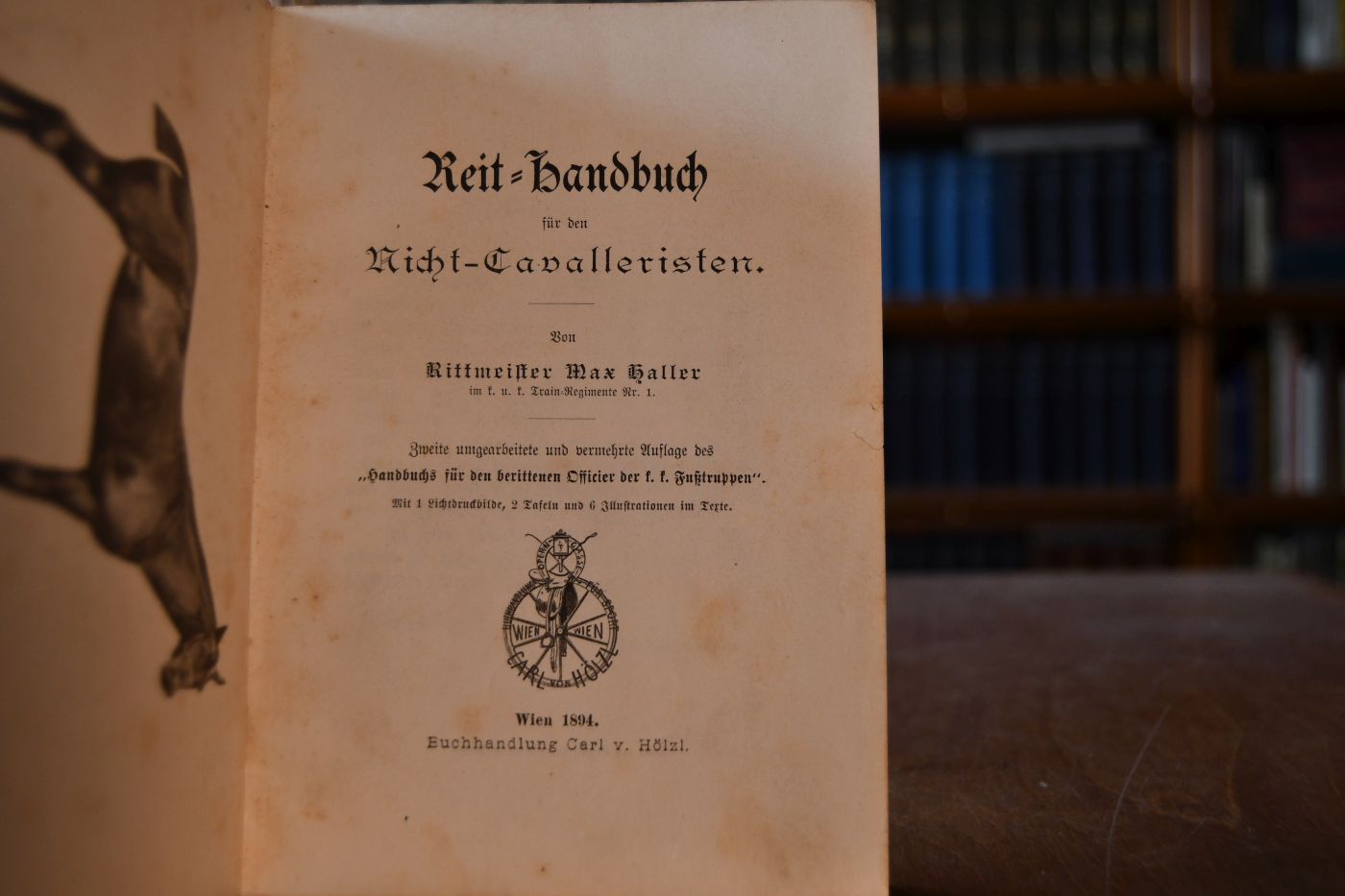 Reit-Handbuch für Nicht-Cavalleristen.
