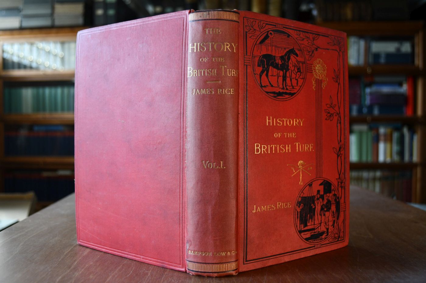 History of The British Turf, from the earliest Times to the present day. Vol. 1 (von 2) apart.