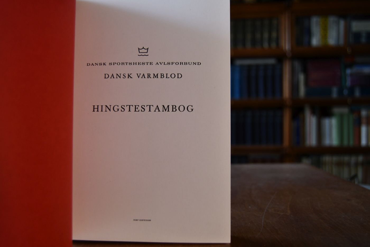 Dansk Sportsheste Avlsforbund Dans Varmblod, Hingstestambog.