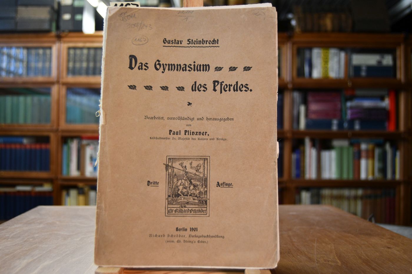 Das Gynasium des Pferdes.