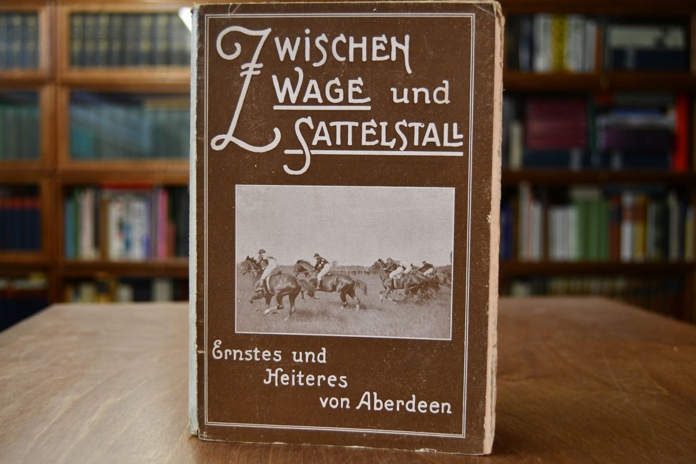 Zwischen Wage und Sattelstall. Rennsportliches Allerlei.