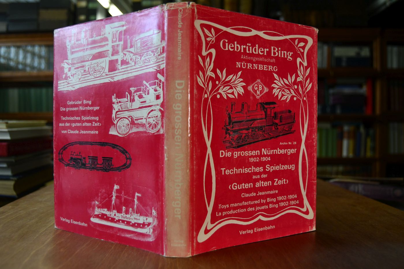 Gebrüder Bing, die grossen Nürnberger. Technisches Spielzeug aus der (guten alten Zeit). Händler-Kataloge 1902 - 1904 = Toys manufactured by Bing, 1902 - 1904.