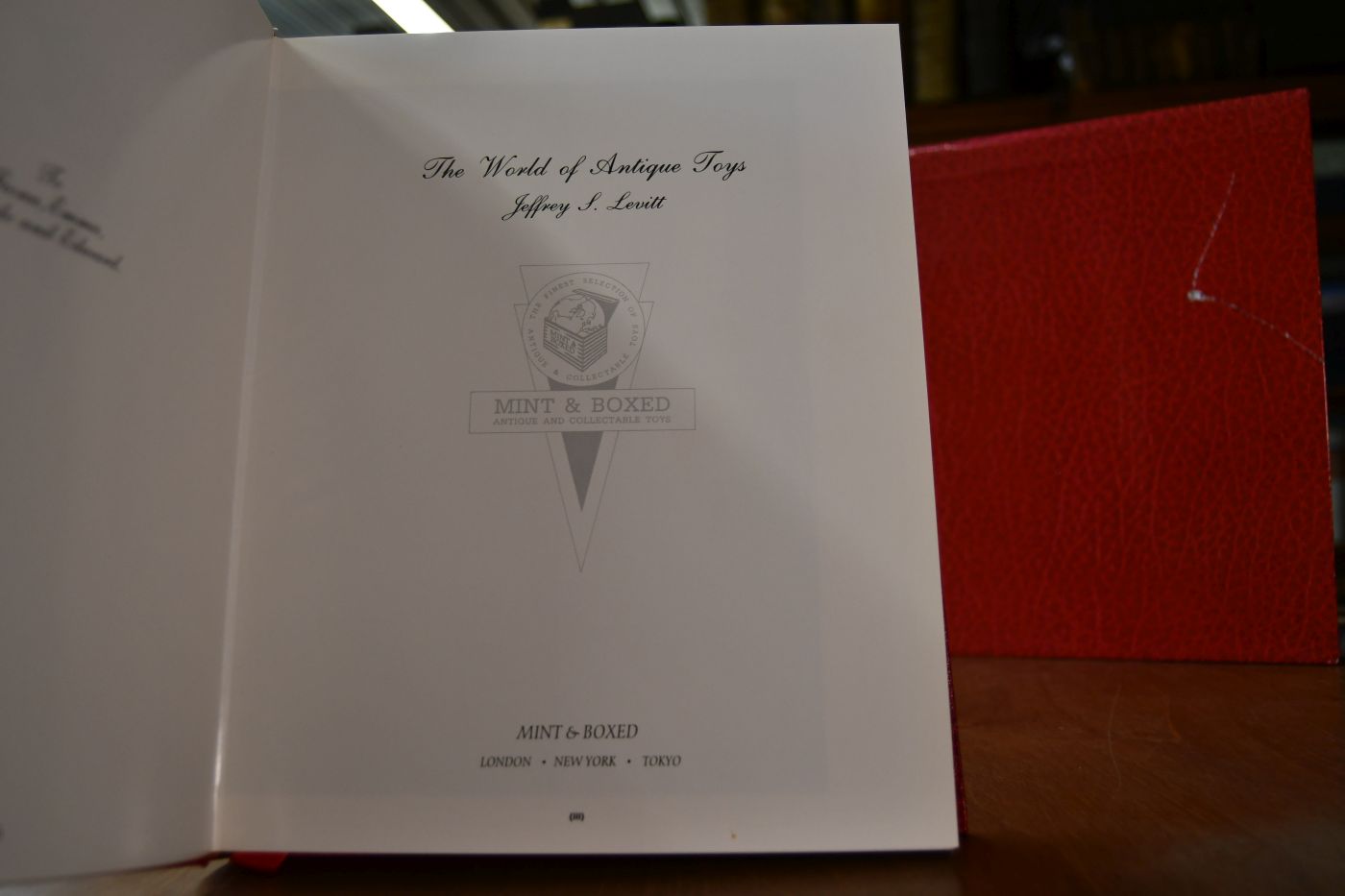 The World of Antique Toys.