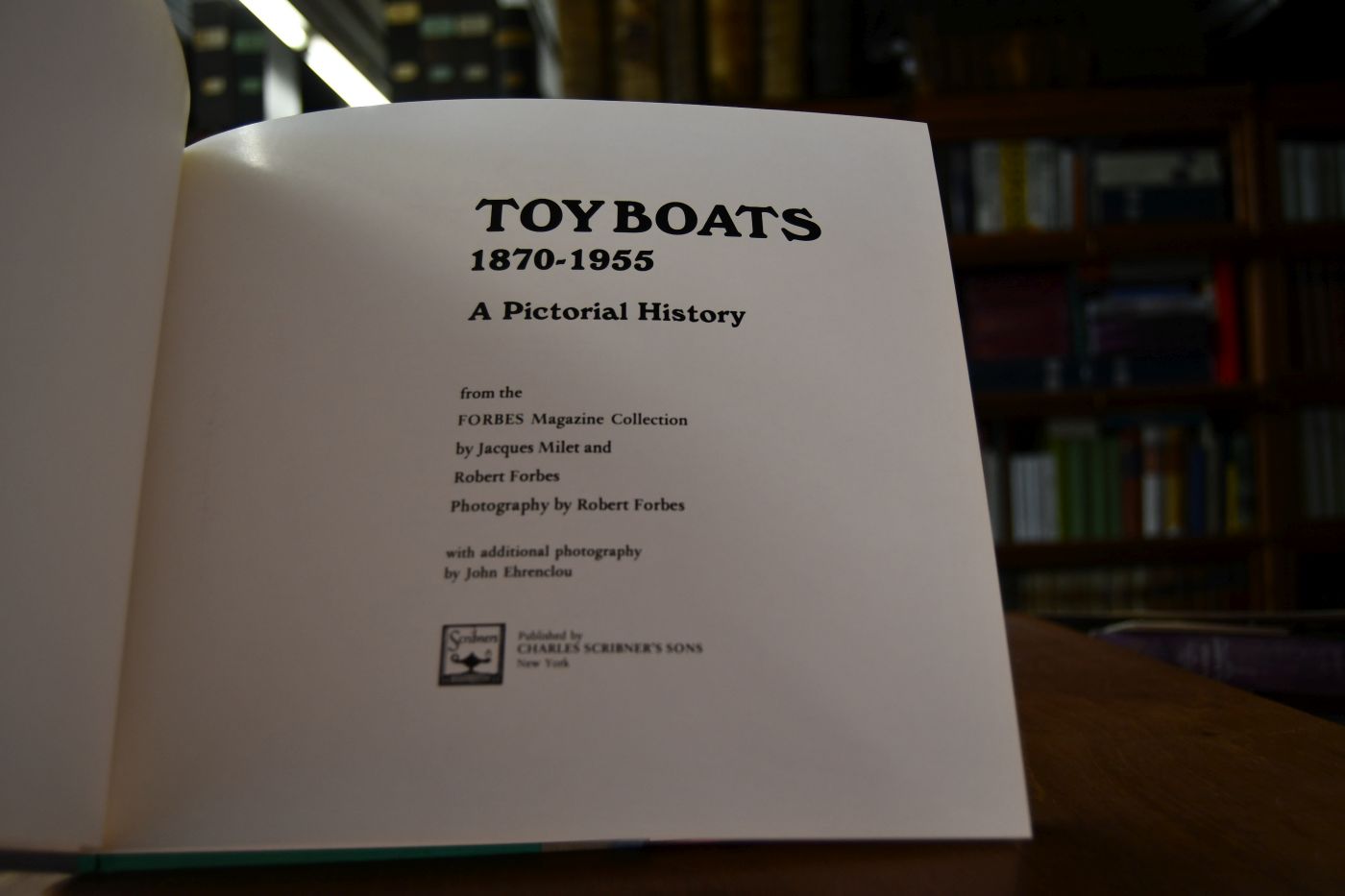 Toy Boats 1870-1955. A Pictoral History.