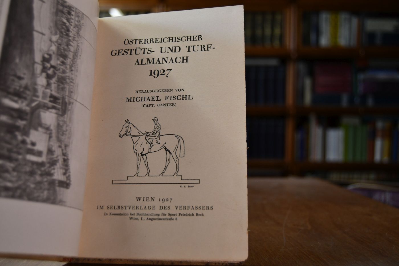 Österreichischer Gestüts- und Turf-Almanach 1927.