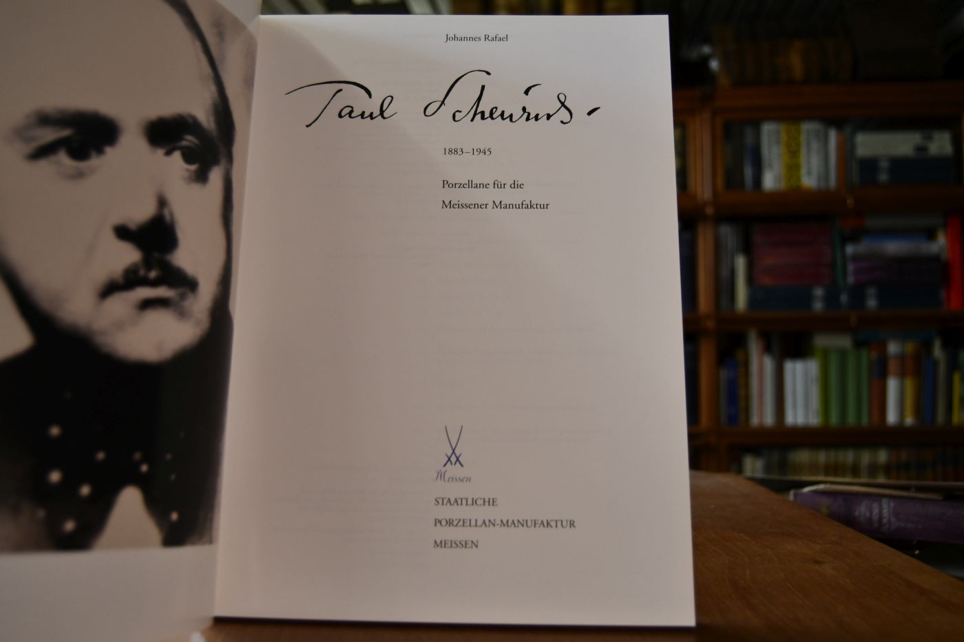 Paul Scheurich 1883 - 1945. Porzellane für die Meissner Manufaktur [begleitende Publikation der gleichnamigen Ausstellung zu Ehren Paul Scheurichs in der Schauhalle der Staatlichen Porzellan-Manufaktur Meissen vom 21. September 1995 bis 10. Januar 1996].