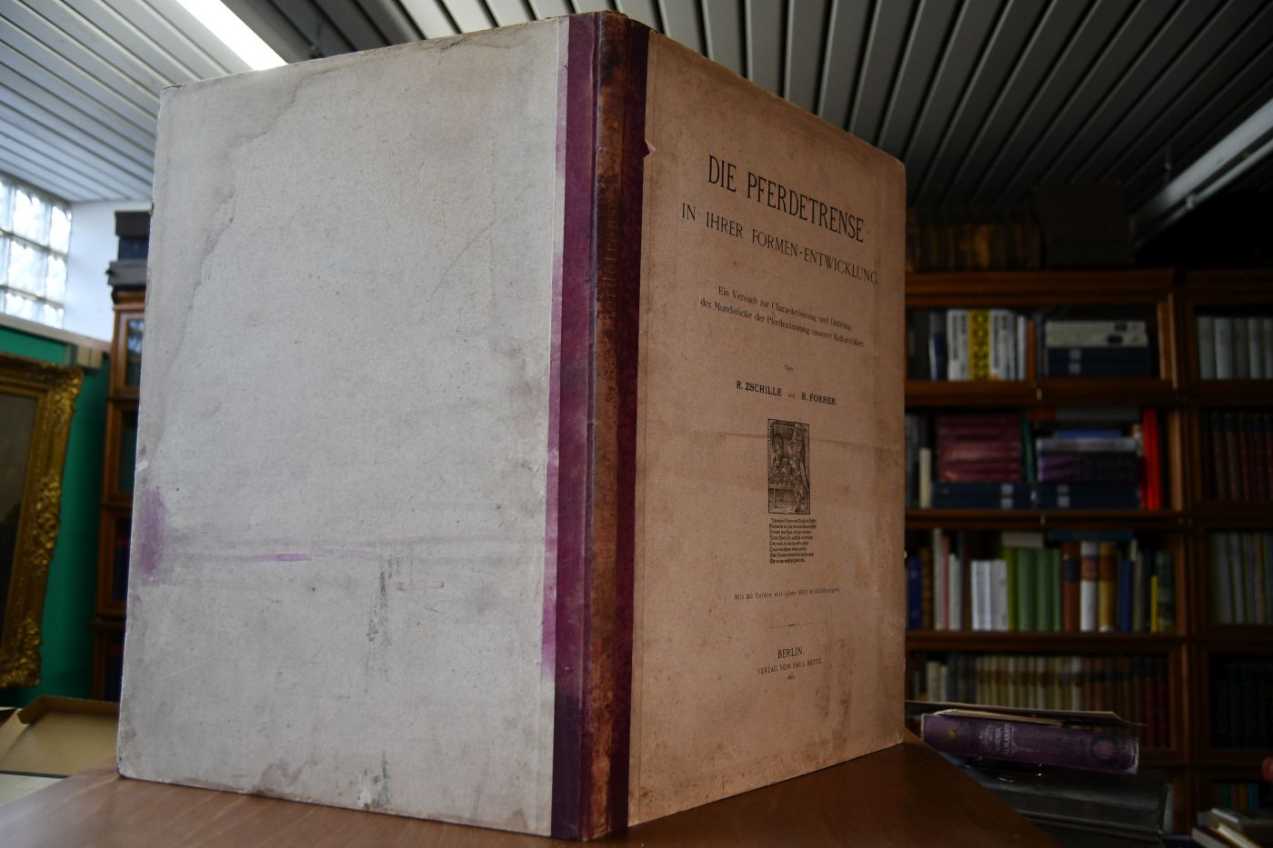 Die Pferdetrense in ihrer Formenentwicklung. Ein Versuch zur Characterisierung und Datirung der Mundstücke der Pferdezäumung unserer Kulturvölker.