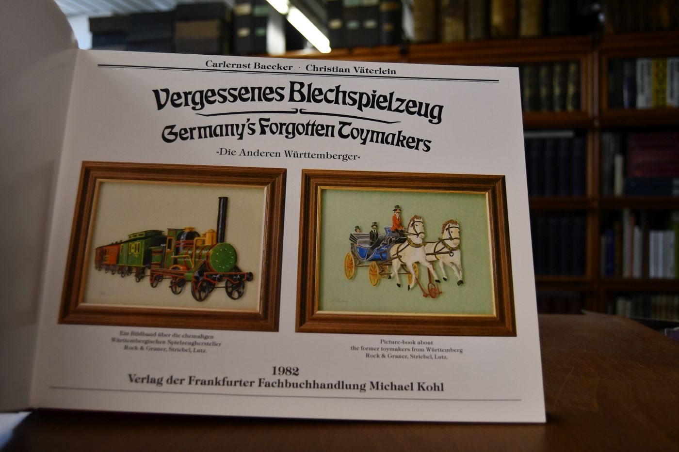 Vergessenes Blechspielzeug. Germany`s Forgotten Toymakers. "Die anderen Württemberger".