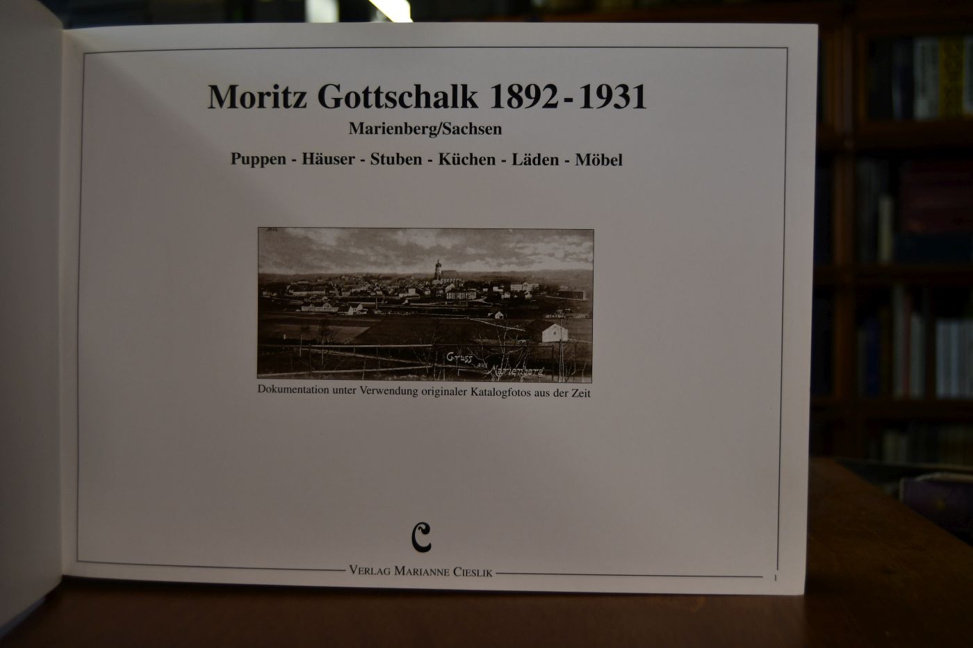Moritz Gottschalk 1892 - 1931 Marienberg/Sachsen.