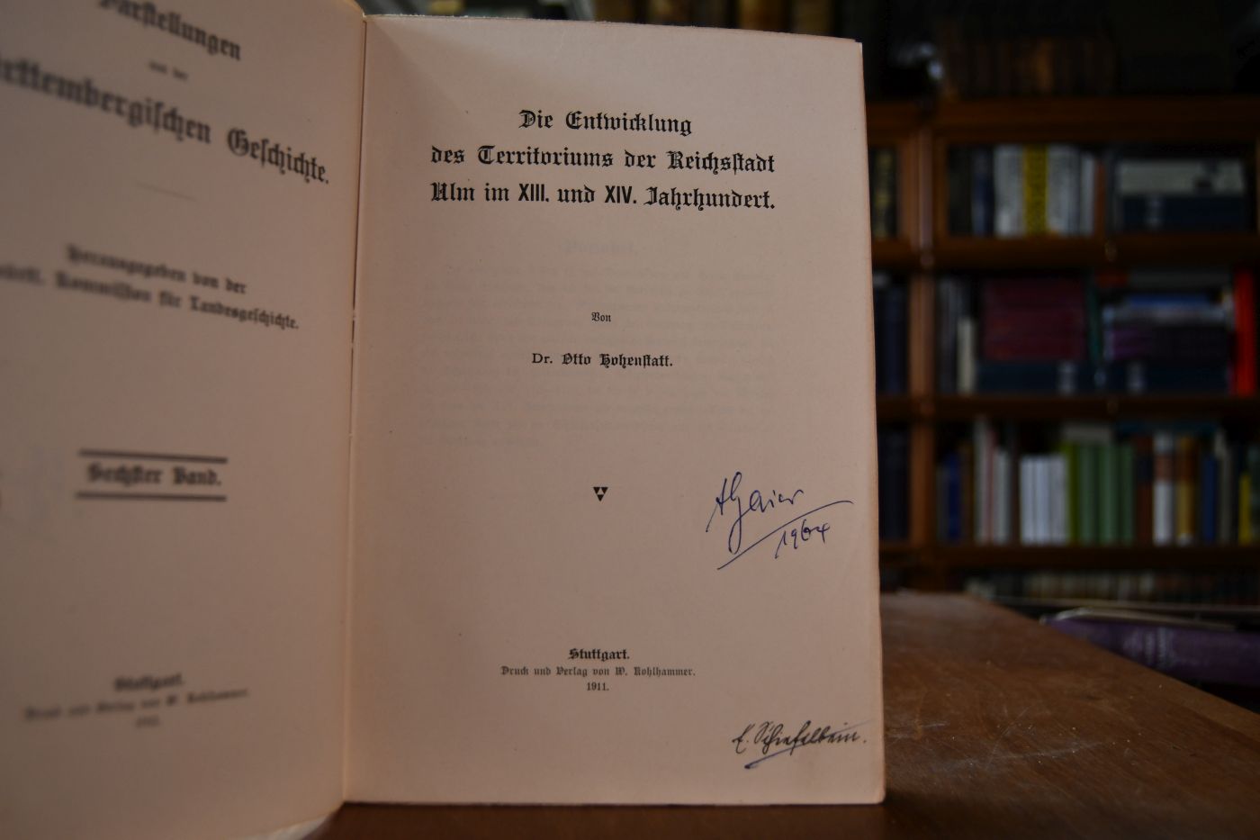 Die Entwicklung des Territoriums der Reichsstadt Ulm im XIII. und XIV. Jahrhundert.